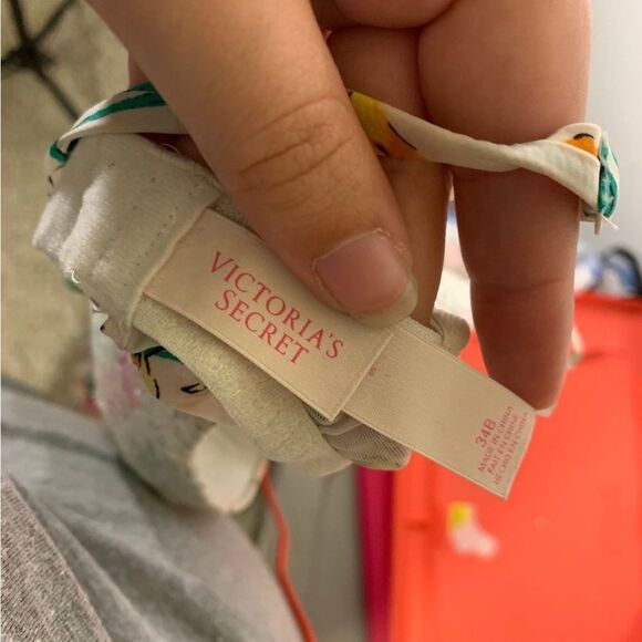 Victoria’s Secret 34B White Floral Bra Slip Dress - Picture 3 of 5